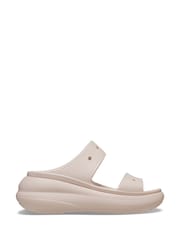 Crocs Pink Classic Crush Sandals - Image 3 of 7