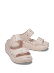 Crocs Pink Classic Crush Sandals - Image 5 of 7