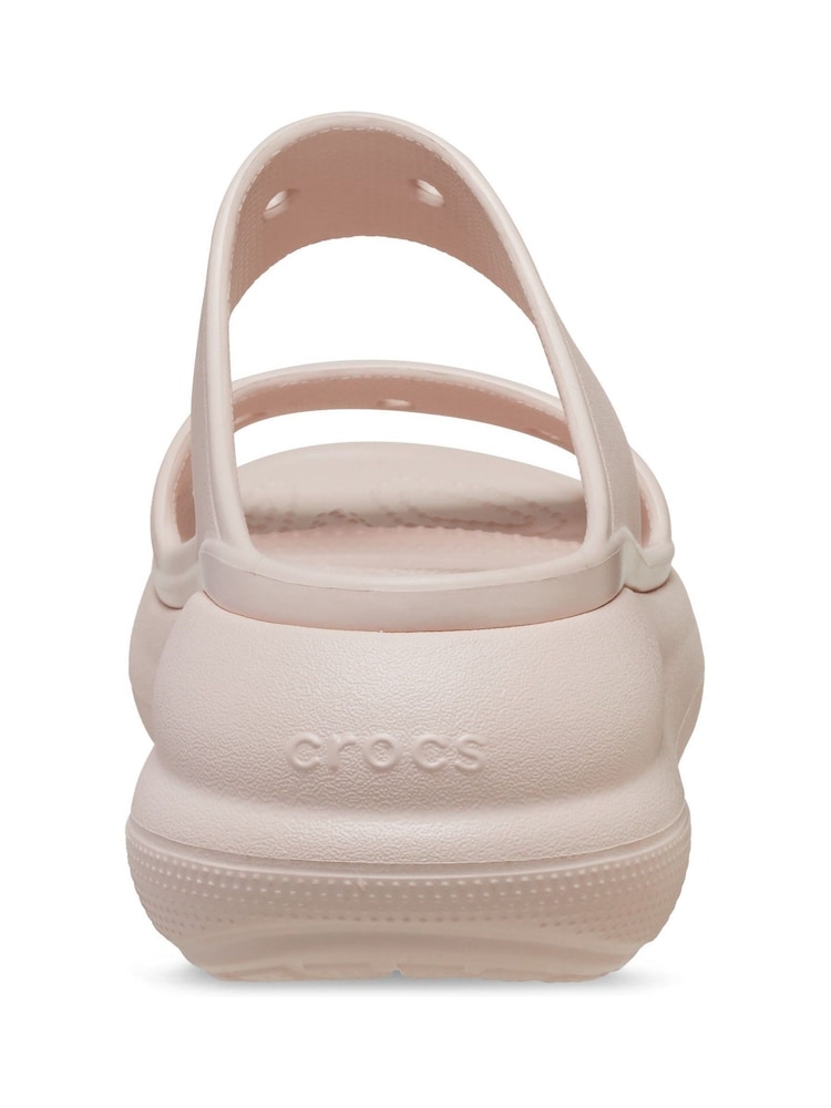 Crocs Pink Classic Crush Sandals - Image 7 of 7