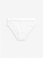 White High Leg Forever Comfort® Knickers - Image 5 of 5