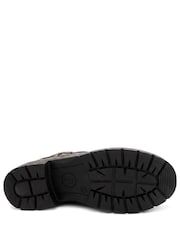 Pavers Grey Warm Lined Zip Up Ankle Boots - Image 6 of 6