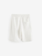 White Ecru 1 Pack Basic Jersey Shorts (3-16yrs) - Image 2 of 3