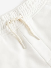 White Ecru 1 Pack Basic Jersey Shorts (3-16yrs) - Image 3 of 3