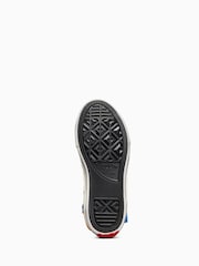 Converse White/Blue Chuck Taylor All-Star Bubble Strap 1V Trainers - Image 17 of 18