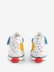 Converse White/Blue Chuck Taylor All-Star Bubble Strap 1V Trainers - Image 8 of 18