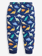 JoJo Maman Bébé Dinosaur Kids' Glow-in-the-Dark Pyjamas - Image 3 of 4