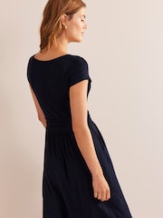 Boden Dark Navy Amelie Jersey Dress - Image 2 of 5