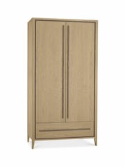 Bentley Designs Natural Rimini Double Wardrobe - Image 2 of 4