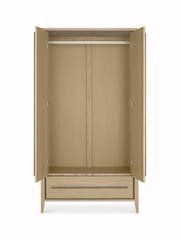 Bentley Designs Natural Rimini Double Wardrobe - Image 4 of 4