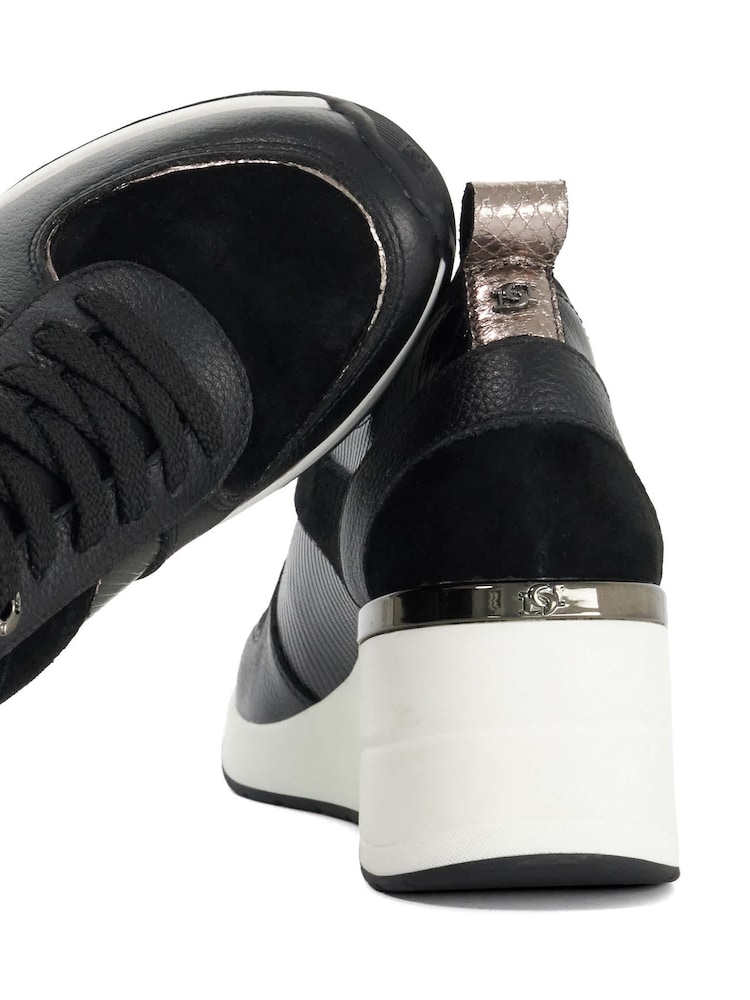 Dune London Black Eloisa Trainers - Image 5 of 5 Dune London Black Eloisa Trainers - Image 5 of 5