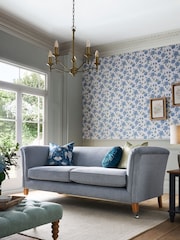 Laura Ashley Sage Pistaschio Green Square Nigella Cushion - Image 3 of 4