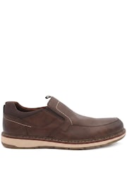 Pavers Brown Casual Laceless Slip On Shoes - Image 2 of 6