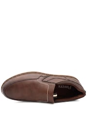 Pavers Brown Casual Laceless Slip On Shoes - Image 5 of 6