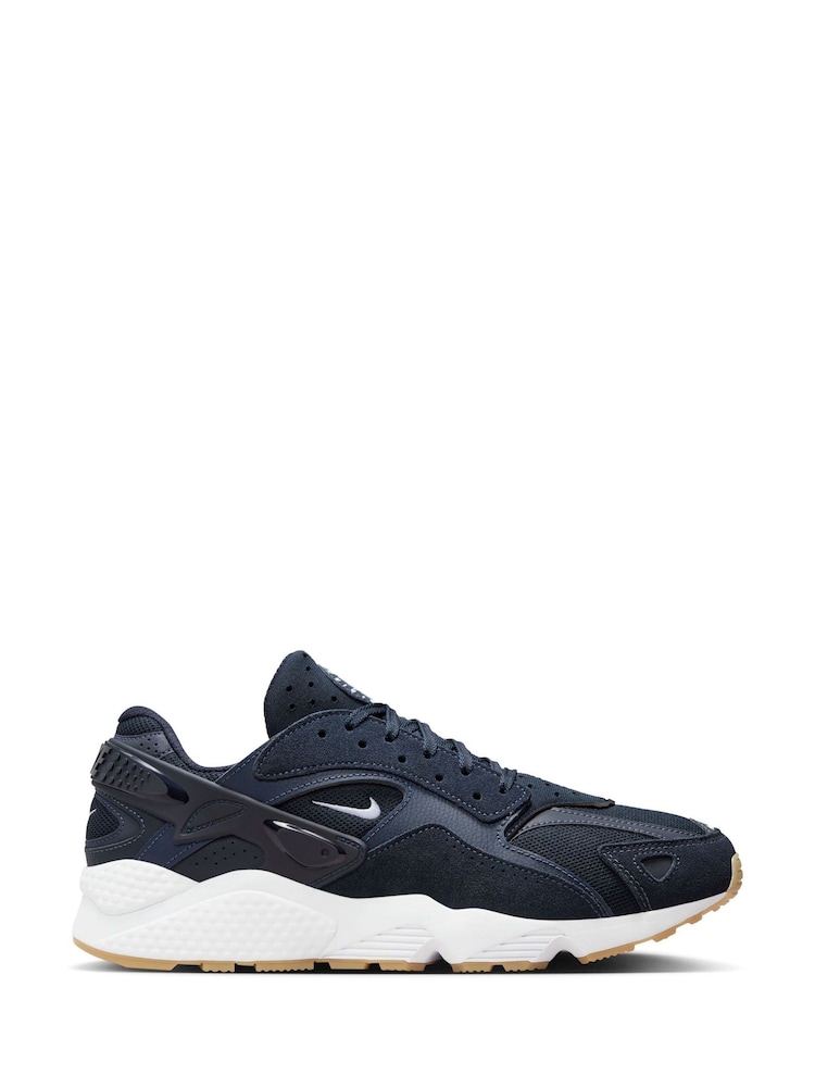 Nike Navy Air Huarache Runner Trainers - Image 1 of 12