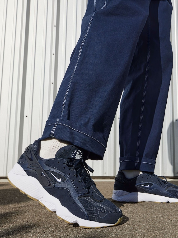 Nike Navy Air Huarache Runner Trainers - Image 11 of 12