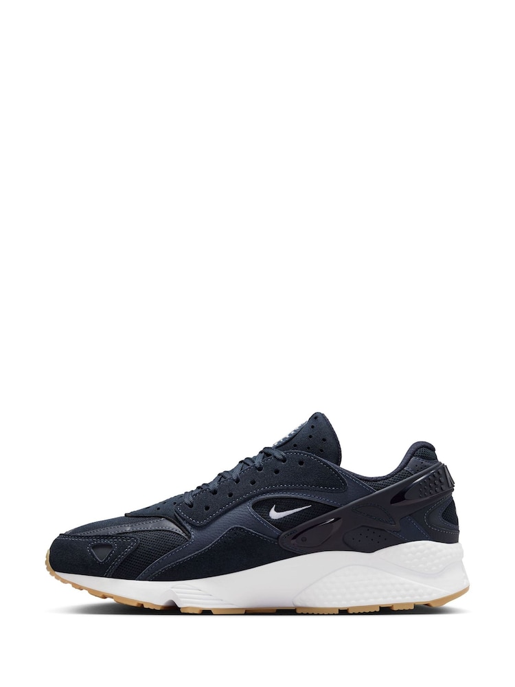 Nike Navy Air Huarache Runner Trainers - Image 4 of 12