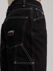 Superdry Black Contrast Carpenter Jeans - Image 5 of 6