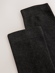 Black Modal Blend Knee High Socks 2 Pack - Image 6 of 6