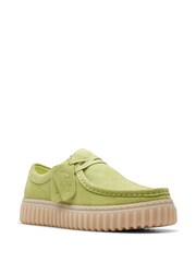 Clarks Lime Green Tor Hill Lo Shoes - Image 3 of 7