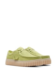 Clarks Lime Green Tor Hill Lo Shoes - Image 4 of 7