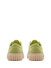 Clarks Lime Green Tor Hill Lo Shoes - Image 5 of 7
