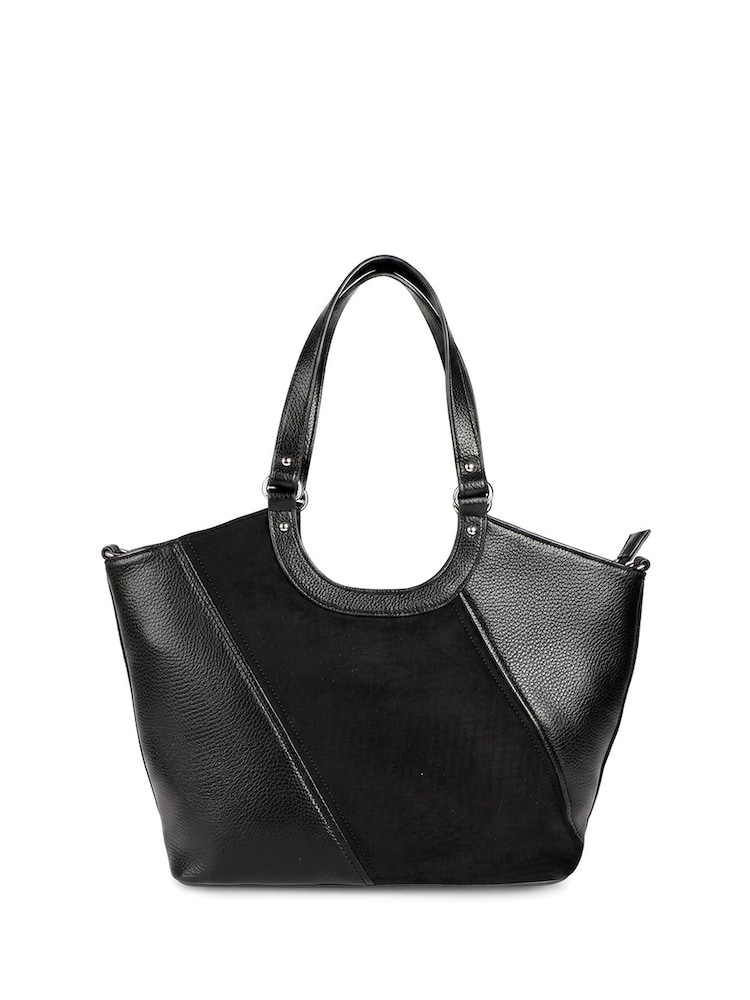 Pavers Black Bellissimo Two Tone Shoulder Bag - Image 2 of 6
