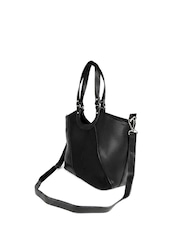 Pavers Black Bellissimo Two Tone Shoulder Bag - Image 3 of 6