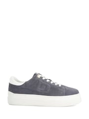 Dune London Grey Eden Trainers - Image 1 of 5