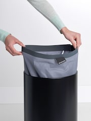 Brabantia Matt Black 35L Cork Lid Laundry Bin - Image 3 of 4