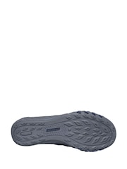 Skechers Blue Breathe Easy Roll Slip In With Me Wide Fit Trainers - Image 8 of 10