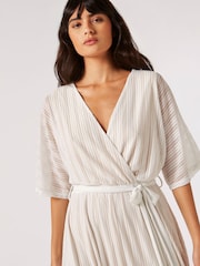 Apricot Cream Kimono Midaxi Dress - Image 4 of 5