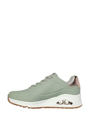 Skechers Green Womens Standard Fit Uno Trainers - Image 4 of 5