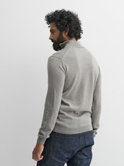 Oliver Sweeney Curragh Mole Wool Quarter Zip Jumper - Image 2 of 6