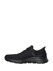 Negro - Zapatillas de deporte sin cordones Go Walk 7 Valin de Skechers - Imagen 2 de 5