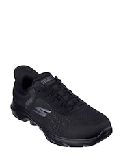 Negro - Zapatillas de deporte sin cordones Go Walk 7 Valin de Skechers - Imagen 3 de 5