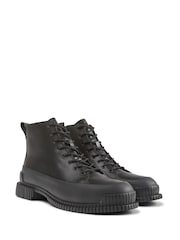 Camper Womens Pix Leather Ankle Black Boots - Image 2 of 5