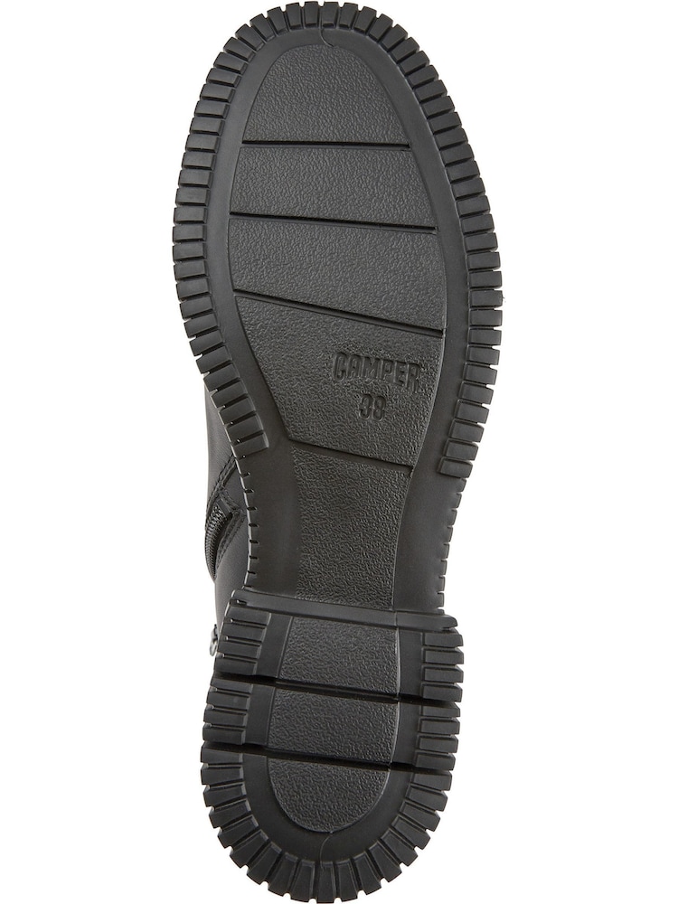 Camper Womens Pix Leather Ankle Black Boots - Image 5 of 5