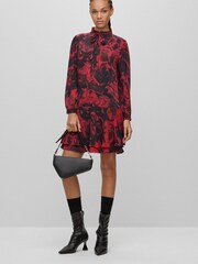 HUGO Red Kandras Dress - Image 3 of 4