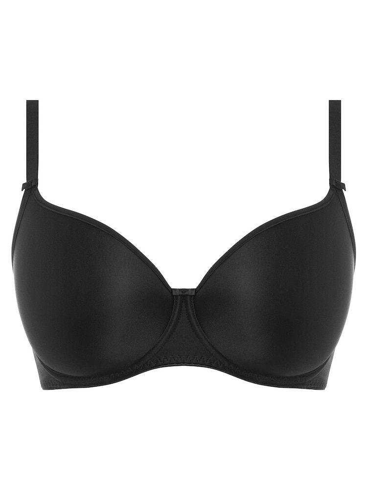 Fantasie Black T Shirt Smoothing Underwire Seamless Bra - Image 4 of 4