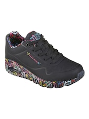 Negro - Zapatillas Skechers Uno Loving Love para mujer - Imagen 1 de 4