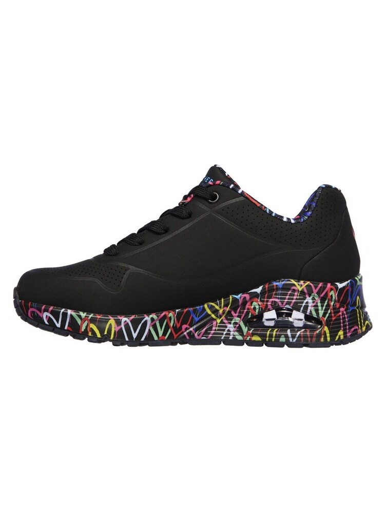 Negro - Zapatillas Skechers Uno Loving Love para mujer - Imagen 2 de 4
