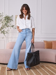 Levi's® Marin Babe Ribcage Bell Jeans - Image 1 of 12