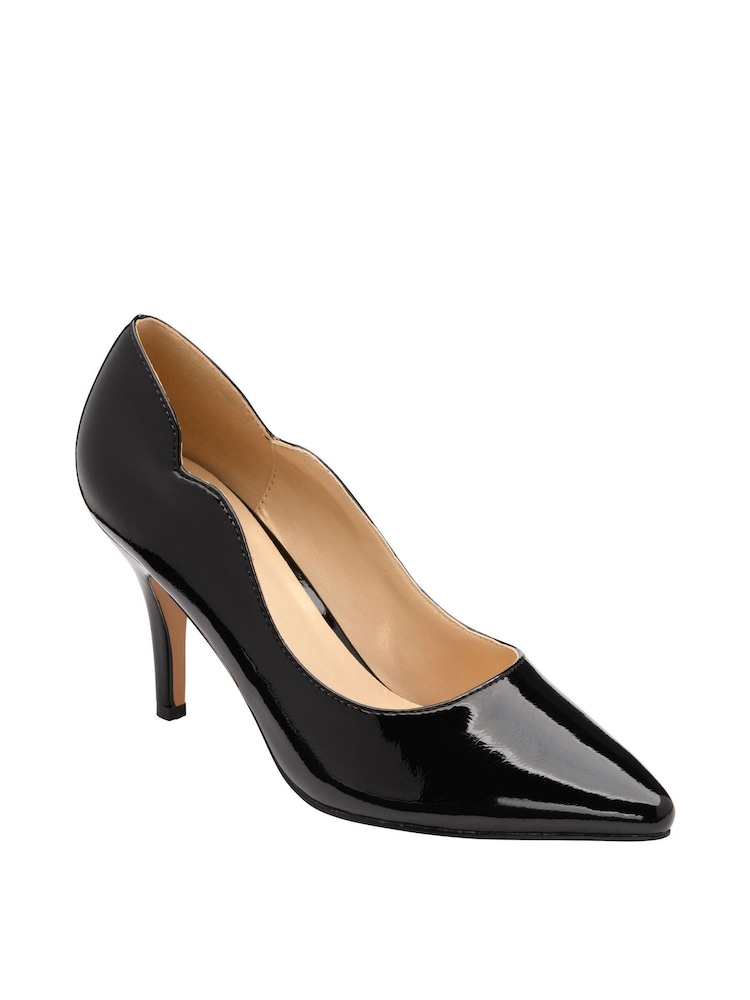 črna - Lakasti salonasti čevlji s peto Lotus Stiletto - Slika 1 iz 4