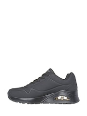 Skechers Black Uno Golden Heart Trainers - Image 2 of 5