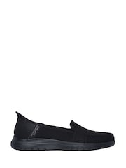 Skechers Black On-The-Go Flex Camellia Trainers - Image 1 of 5