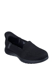 Skechers Black On-The-Go Flex Camellia Trainers - Image 3 of 5