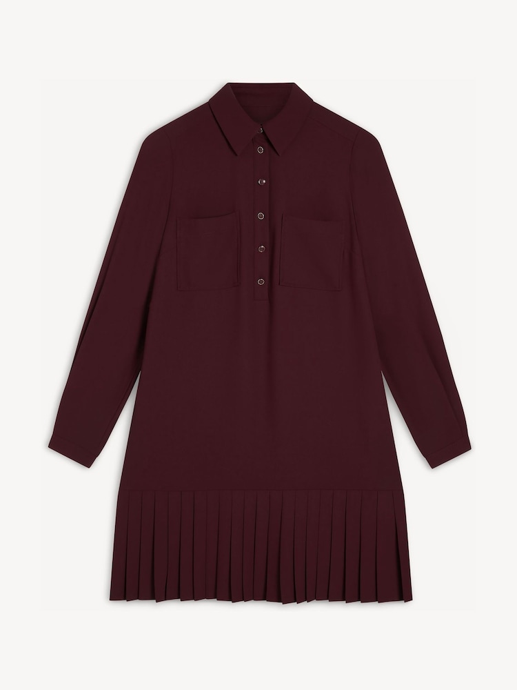 Hobbs Purple Tina Dress - Image 6 of 6