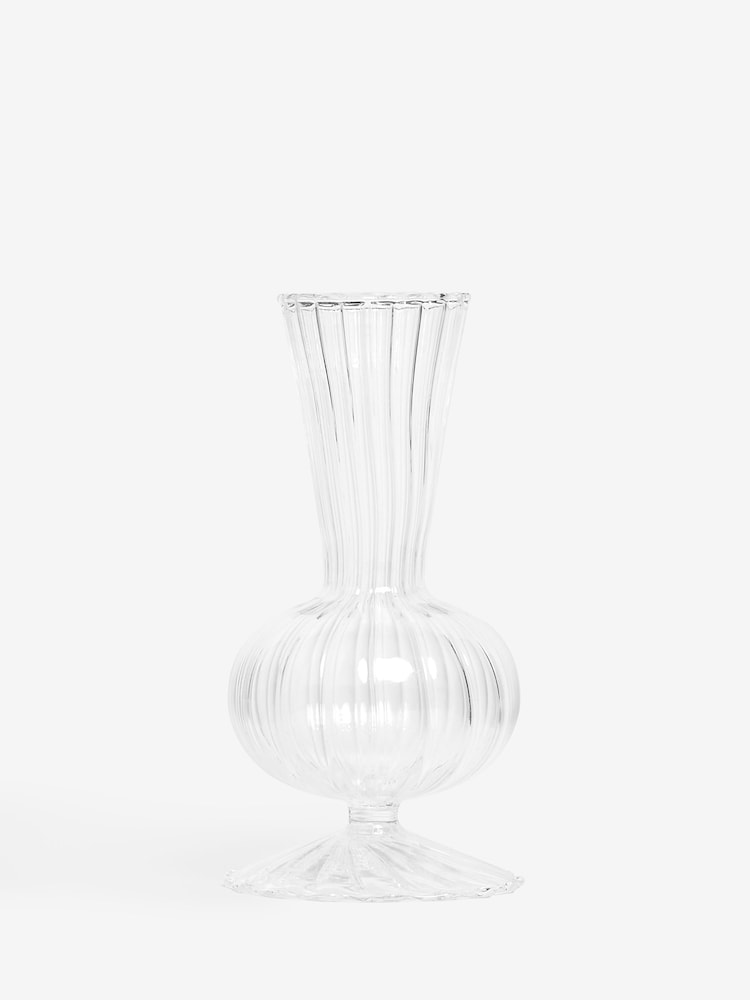 Nina Campbell Clear Stem Vase - Image 2 of 3