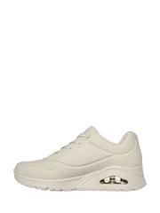 Skechers Natural Uno Golden Heart Trainers - Image 5 of 5