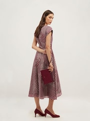 Hobbs Purple Catherine Wristlet Bag - Image 2 of 4